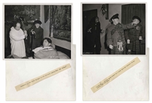 Lot of Twenty 10 x 8 Photos With Shemp as Third Stooge -- From Various Three Stooges Films -- 19 Glossy Photos, 1 Matte Finish -- Very Good Condition